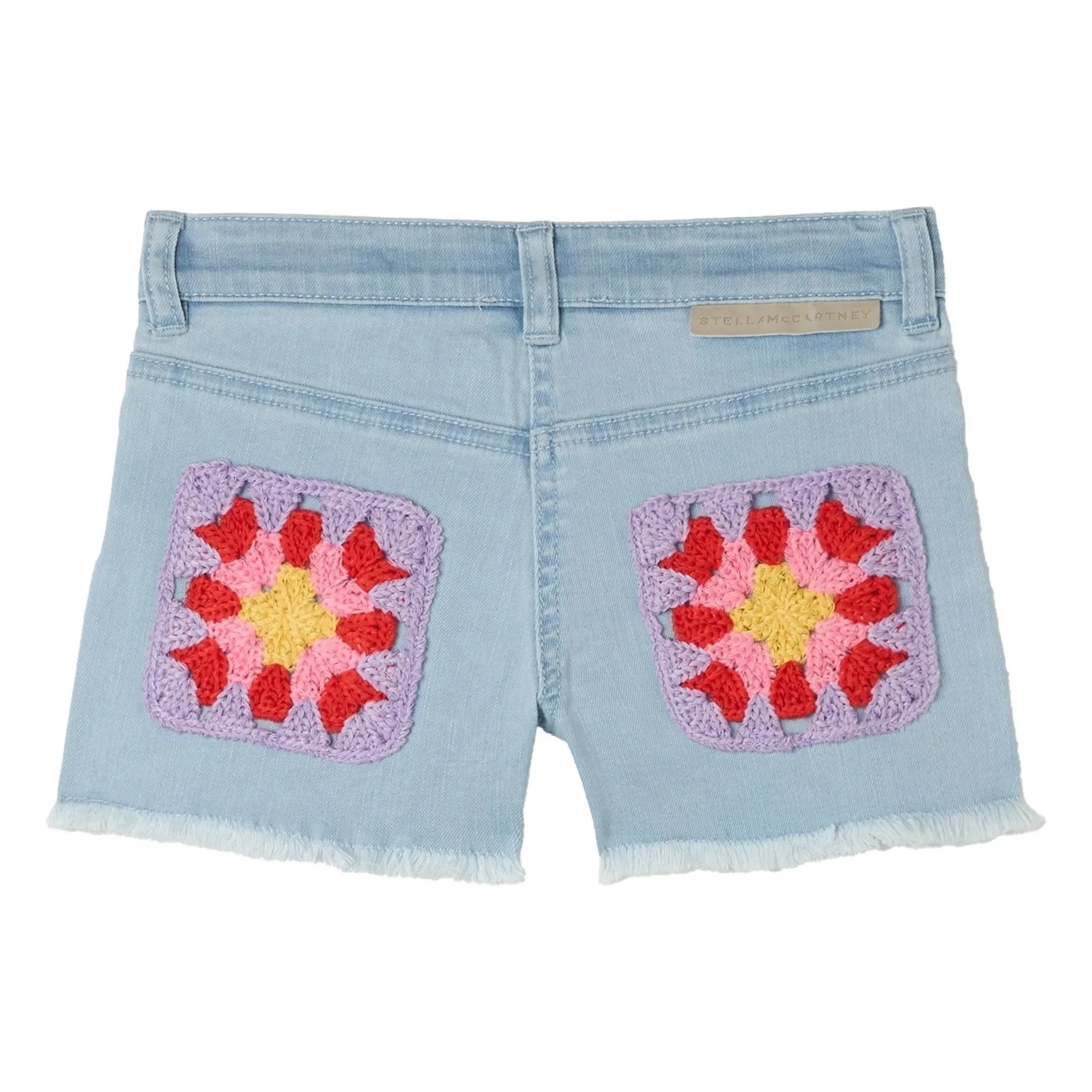 Stella McCartney Kids - Organic Cotton Denim Shorts | Light Blue