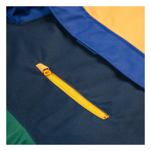 Bobo Choses - Color Block Recycled Fiber Ski Jacket | Blue