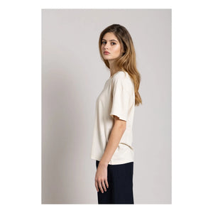Smallable Woman - Hana Organic Cotton T-Shirt | Cream