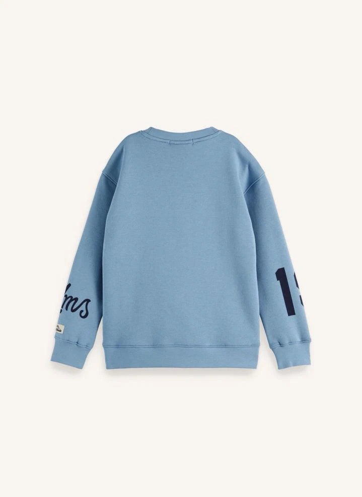 Scotch & Soda - Sweat Art Academy Artwork | Blue