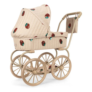 Konges Sløjd - Minnie Strawberry Baby Stroller | Beige