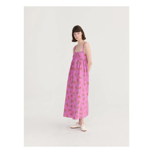 Bobo Choses - Juicy Tomatoes Organic Cotton Dress | Purple