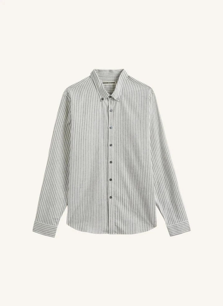 Homecore - Tokyo Sapporo Striped Shirt | Light Blue
