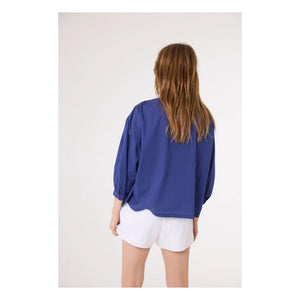 Sacrécoeur - Carla Blouse | Navy Blue
