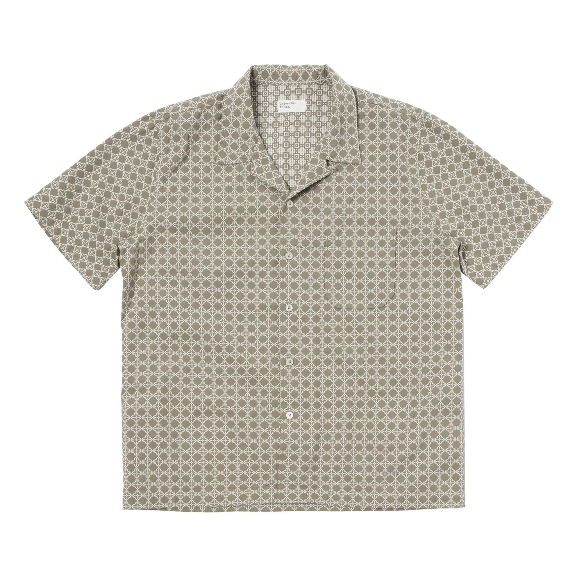 Universal Works - Road Rhodes Shirt | Khaki
