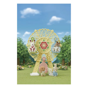 Sylvanian Families - Carousel and Baby Dachshund Toy