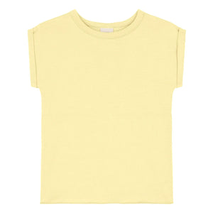 Studio Bohème - Bama Organic Cotton T-Shirt | Light Yellow