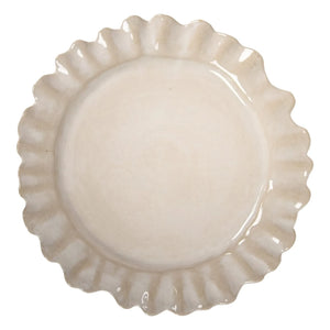 Olsson & Jensen - Valerie Stone Ceramic Plates - Set of 4 | Cream