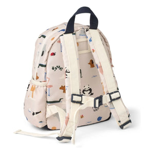 Liewood - Andreas Animal Backpack Made from Recycled Fibers | Ivory