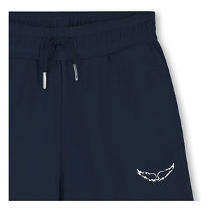 Zadig & Voltaire - Drawstring Jogger Shorts | Night Blue