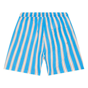 Smallable Kid - Archie Striped Swim Shorts | Electric Blue