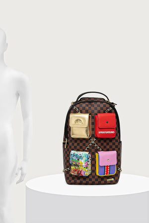 Sprayground - Brown Backpack 910B8990NSZ