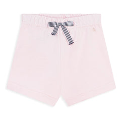 Petit Bateau - Organic Cotton Fleece Shorts | Pale Pink