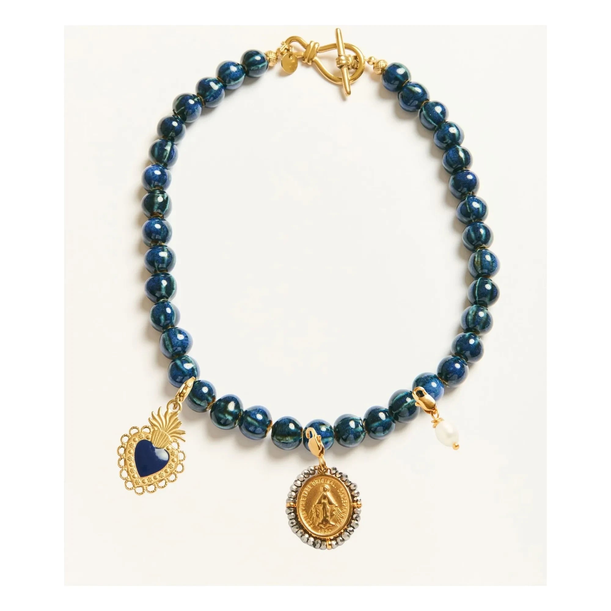Palas - Seria 2 Necklace | Blue