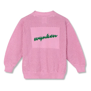 Wynken - Organik pamuk hırka | Pembe