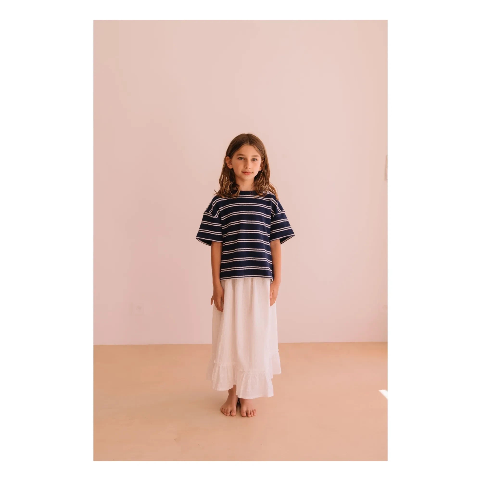 We Are Kids - Harper Embroidered Skirt Organic Cotton | White