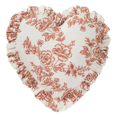Anna + Nina - Capricious Heart Pillow | Red