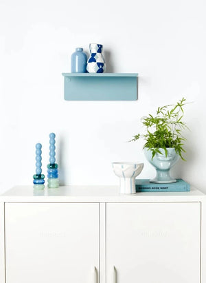 Mustard Made - Ledge Metal Wall Shelf | Ocean