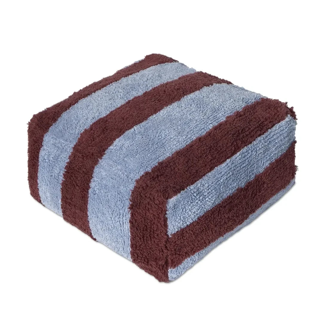 Lorena Canals - Pouf Stripes | Blue