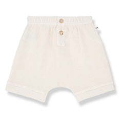 1+ in the family - Sime Waffle Shorts | Ecru