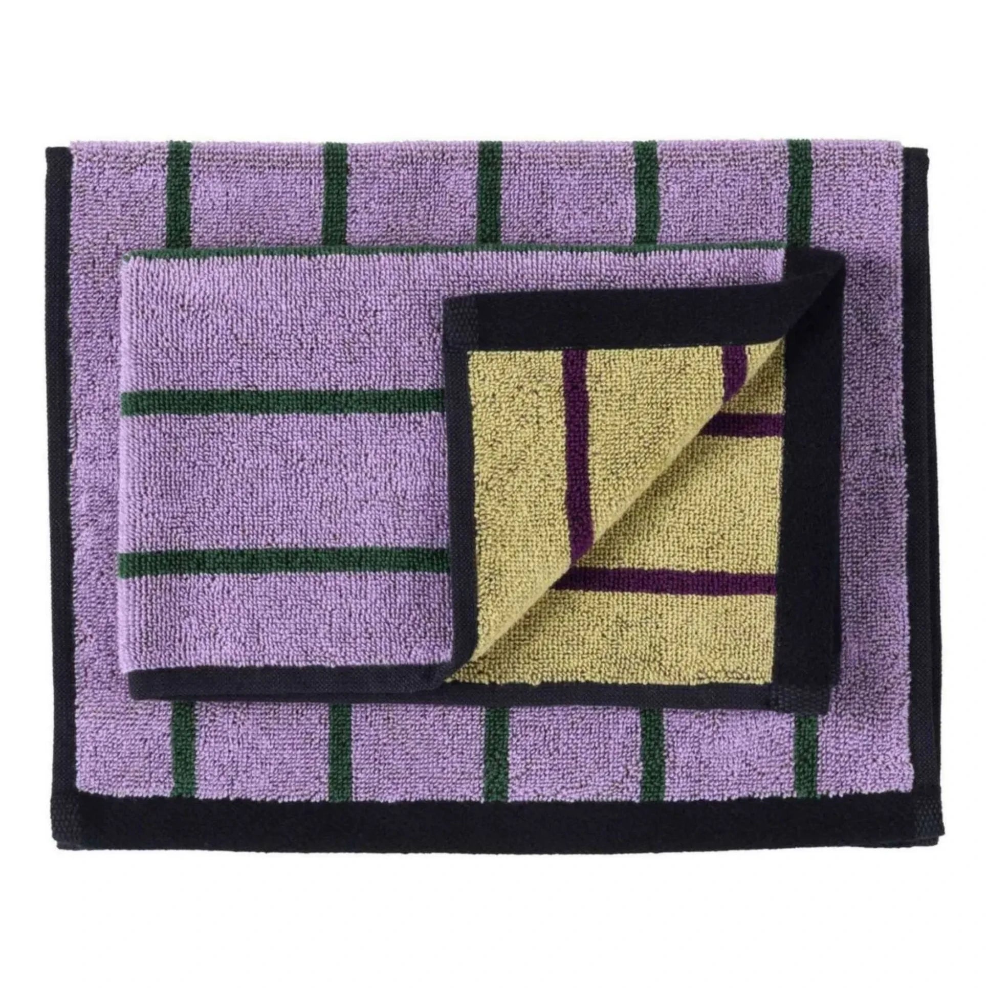La cerise sur le gâteau - Charly Guest Towels - 2-piece Set | Lilac