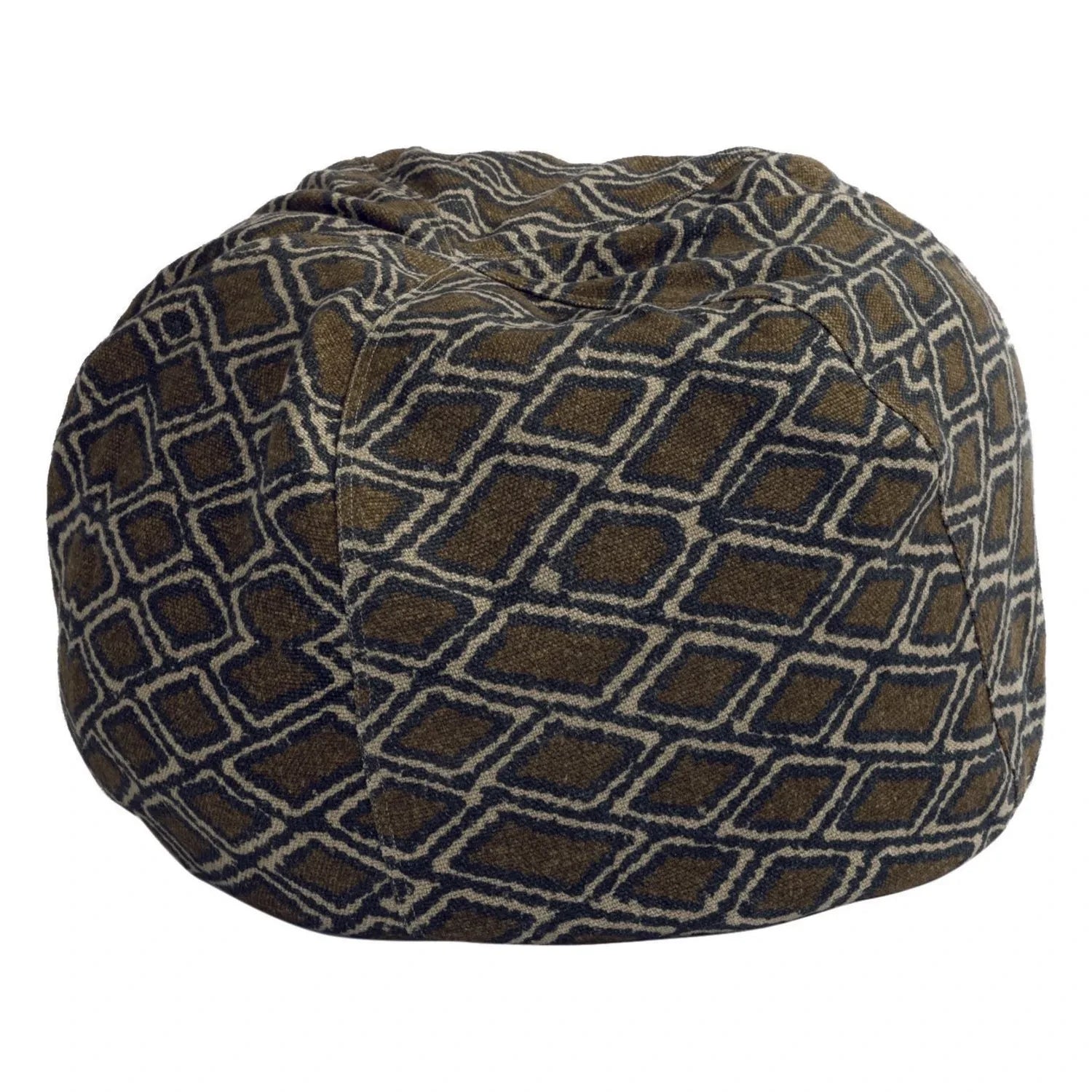 Maison de Vacances - Wabi Sabi Keten Bubble Puf | Bronz