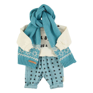 Piupiuchick - Rock Star Organic Cotton Sweatshirt | Ecru