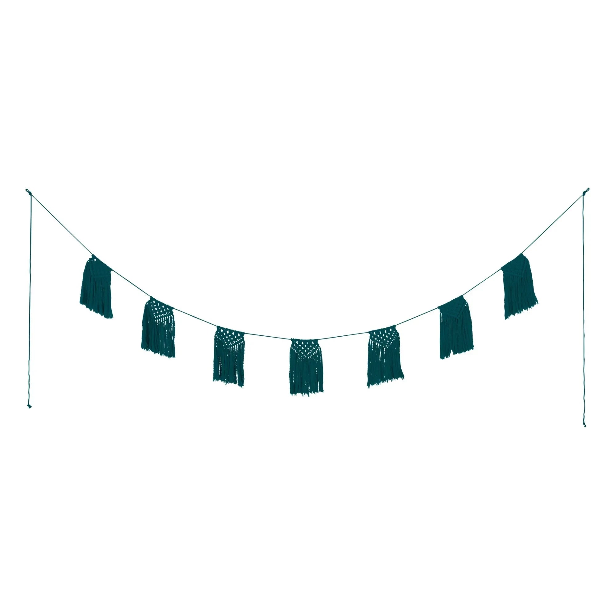 Numero 74 - Macrame Decorative String | Teal Blue S022
