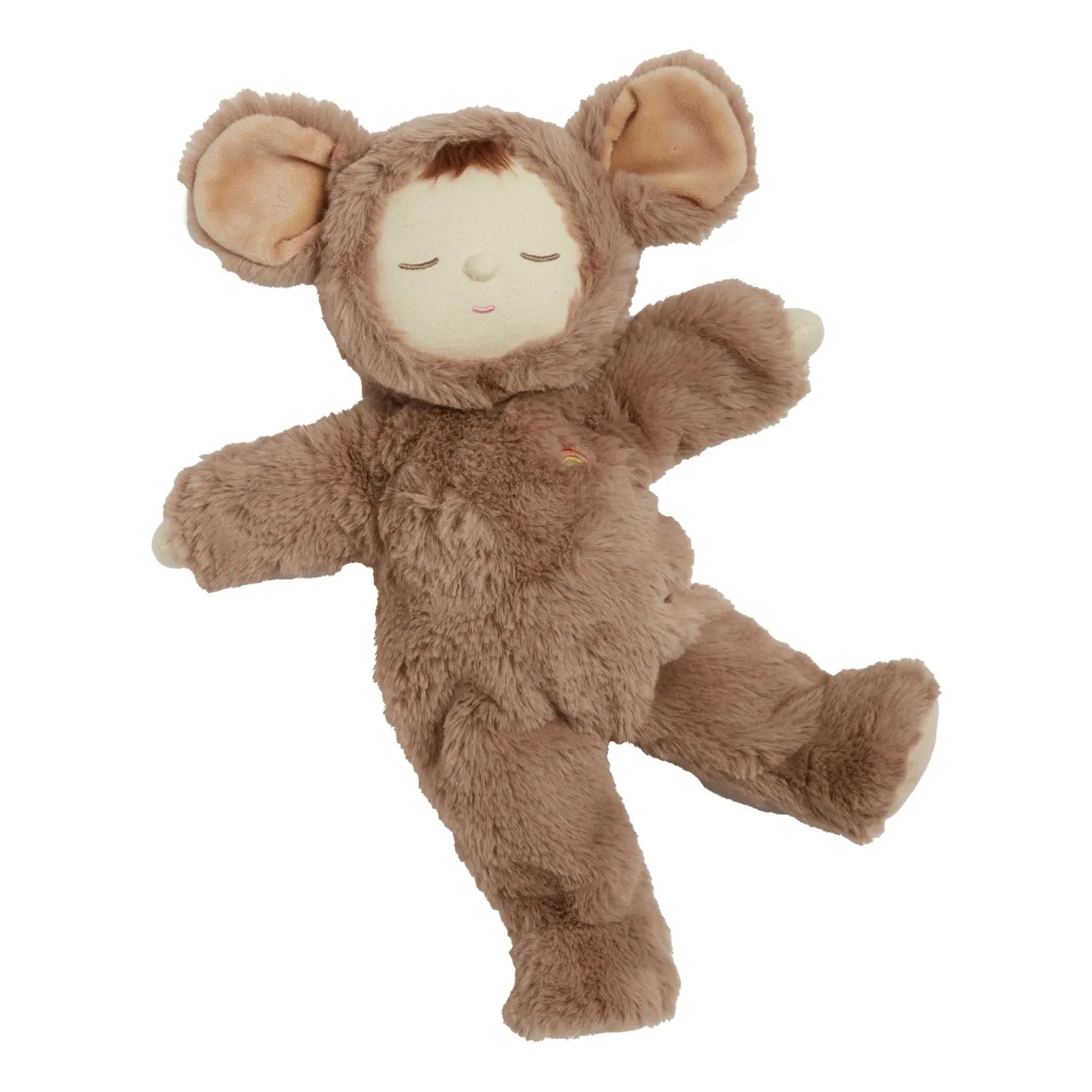 Olli Ella - Cozy Dinkums Mouse Toy | Brown