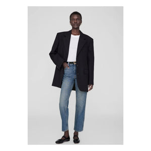 Anine Bing - Jolie Leather Mules | Black