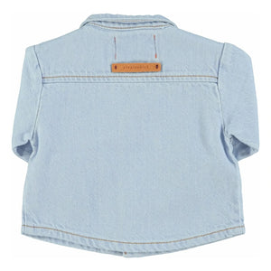 Piupiuchick - Denim Shirt | Light Blue