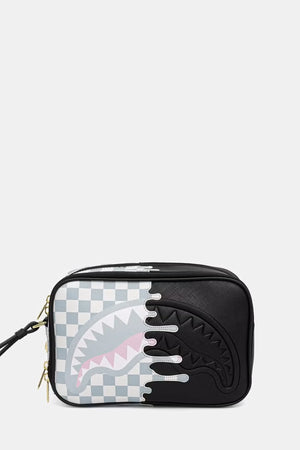 Sprayground - White Synthetic Leather Cosmetic Bag 910B8918NSZ