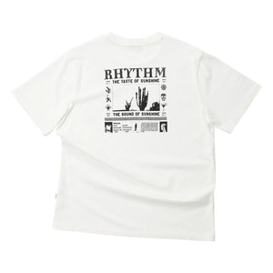 Rhythm - Vintage Cactus T-Shirt | White