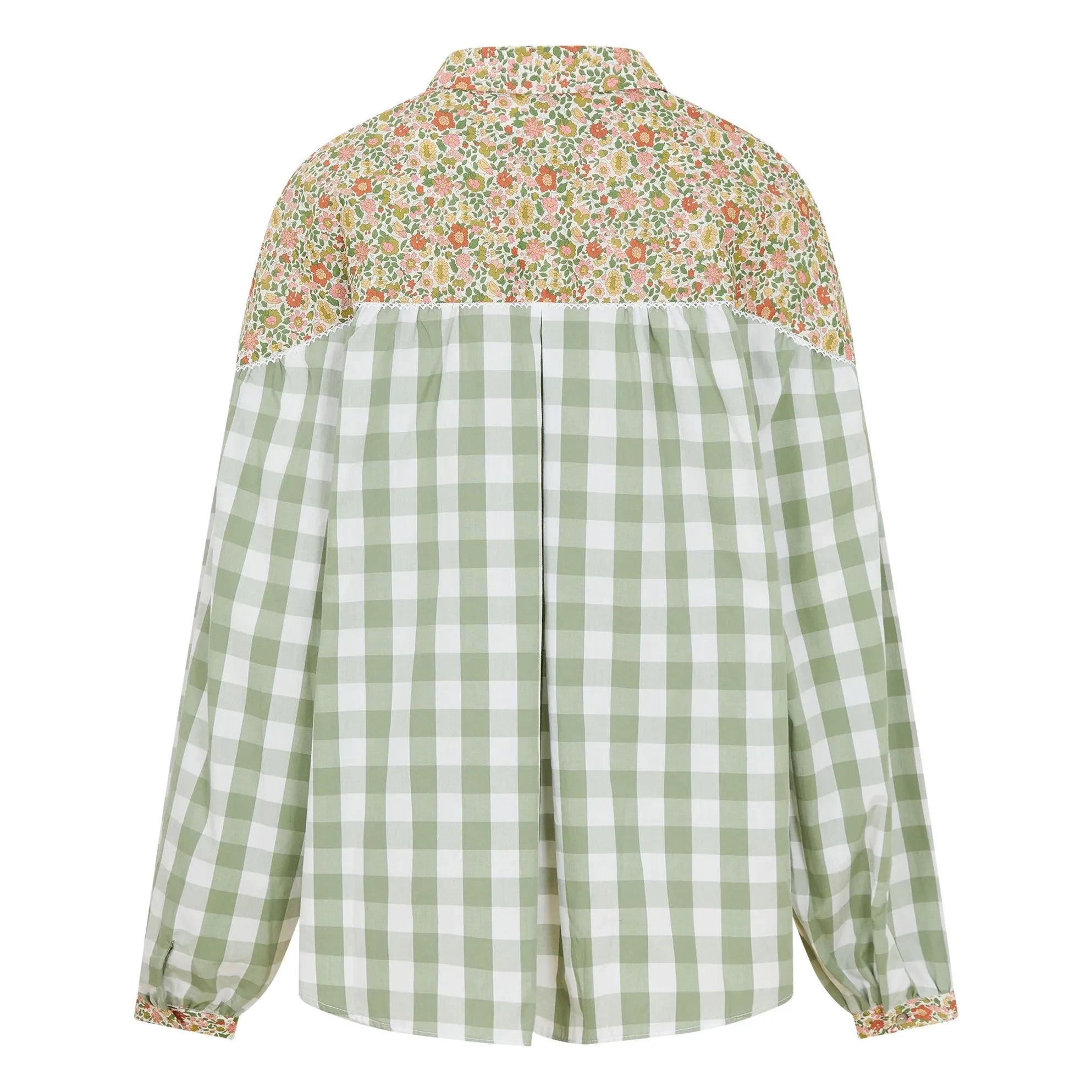 Paolina - Paolina x Smallable - Lisa Blouse | Khaki
