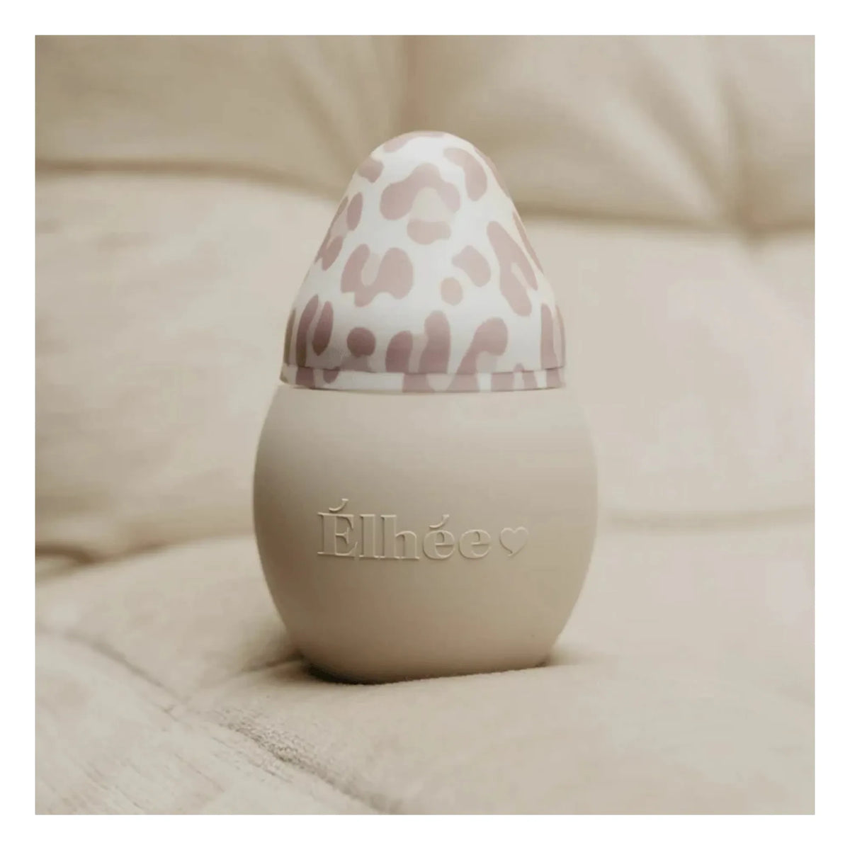 Elhée - Bubble Graouu Training Baby Bottle | Light Pink