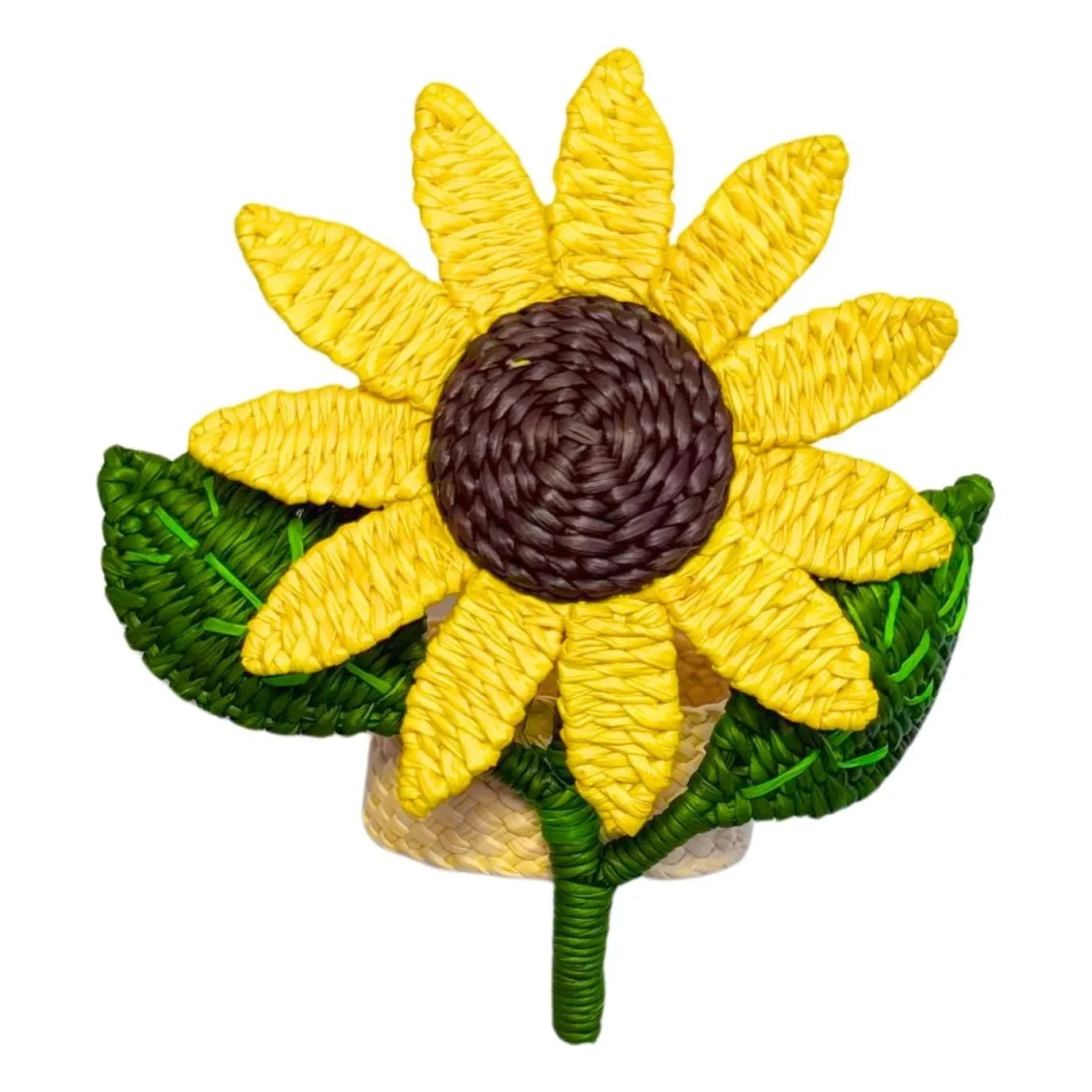 Coro Cora - Sunflower napkin ring | Yellow