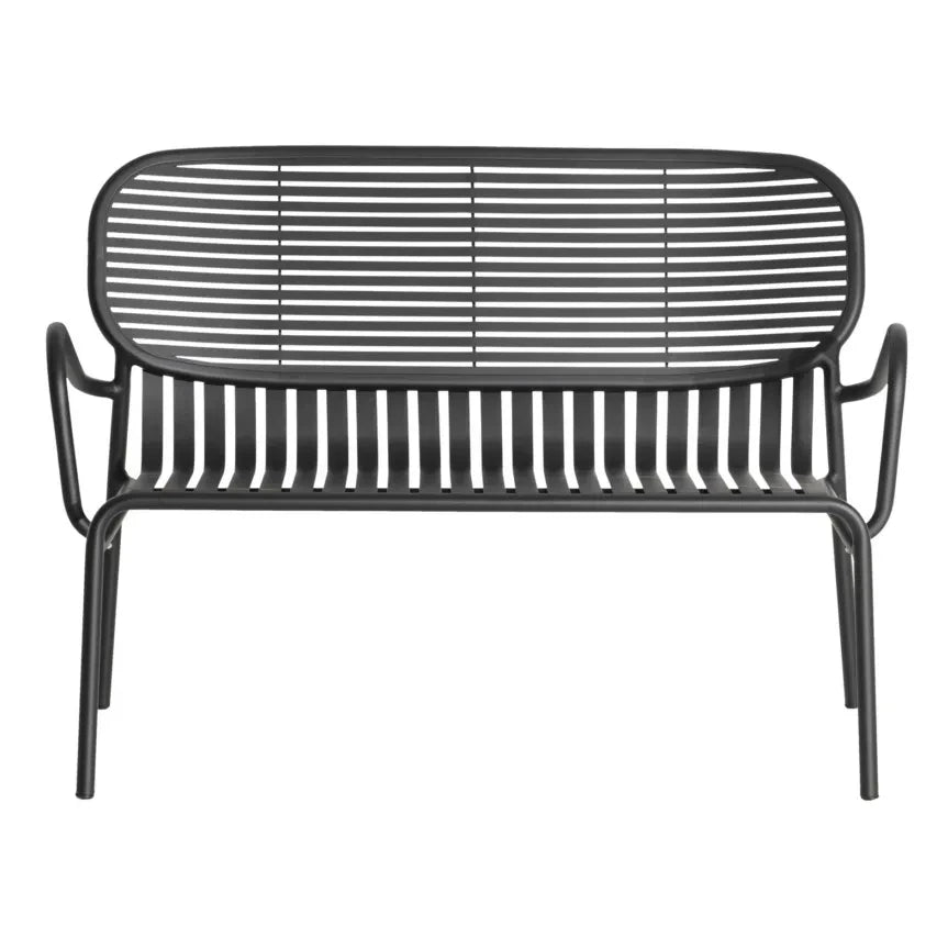 Petite Friture - Weekend 2-Person Lounge Chair | Black