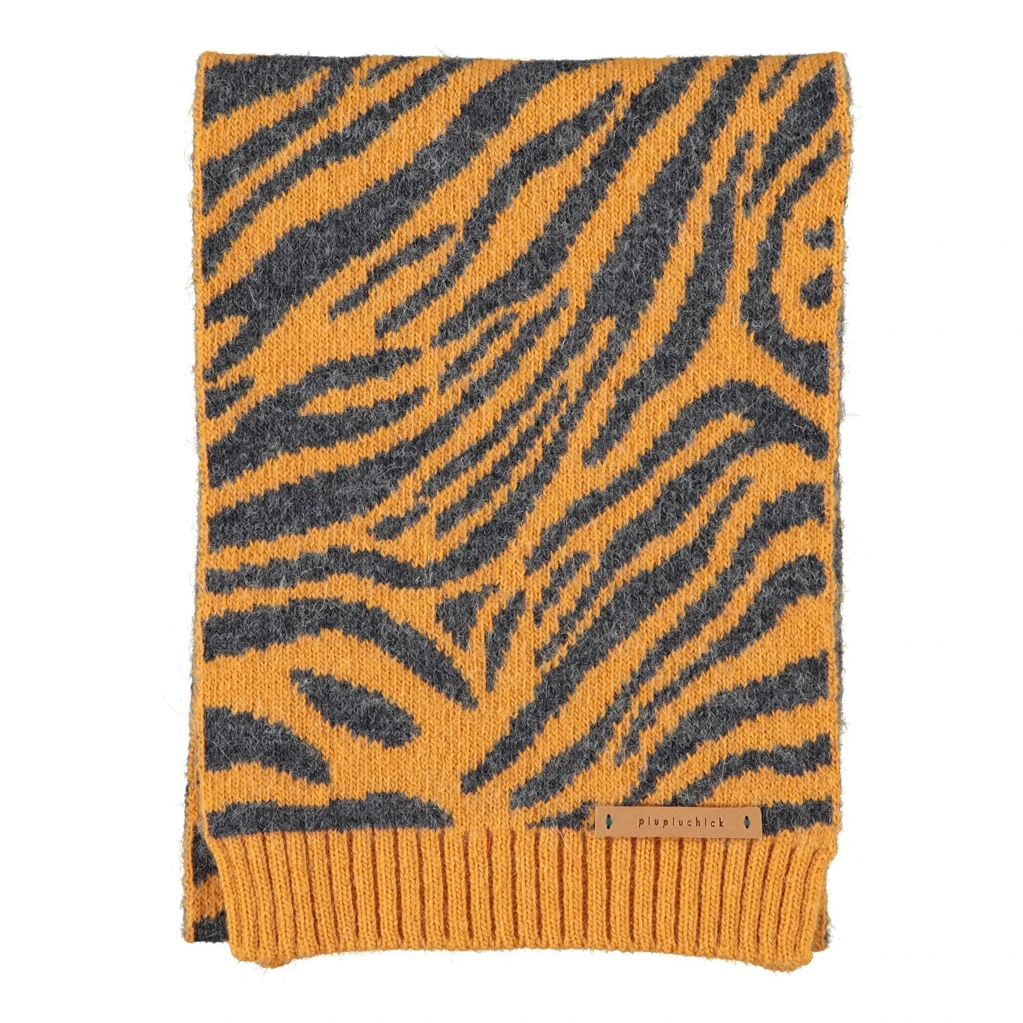 Piupiuchick - Zebra Scarf | Orange
