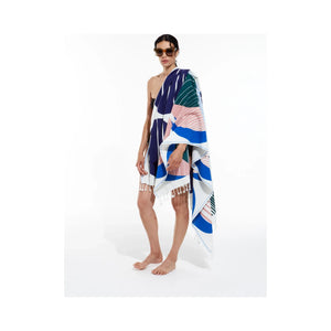 Mapoésie - Beach Towel Kinetic | Lilac
