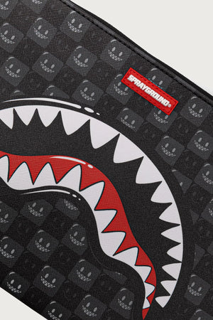 Sprayground - Black Shark Shoulder Bag in Paris 910B9318NSZ