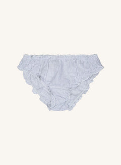Scarlette Ateliers - Jack Striped Slip Brief | Blue