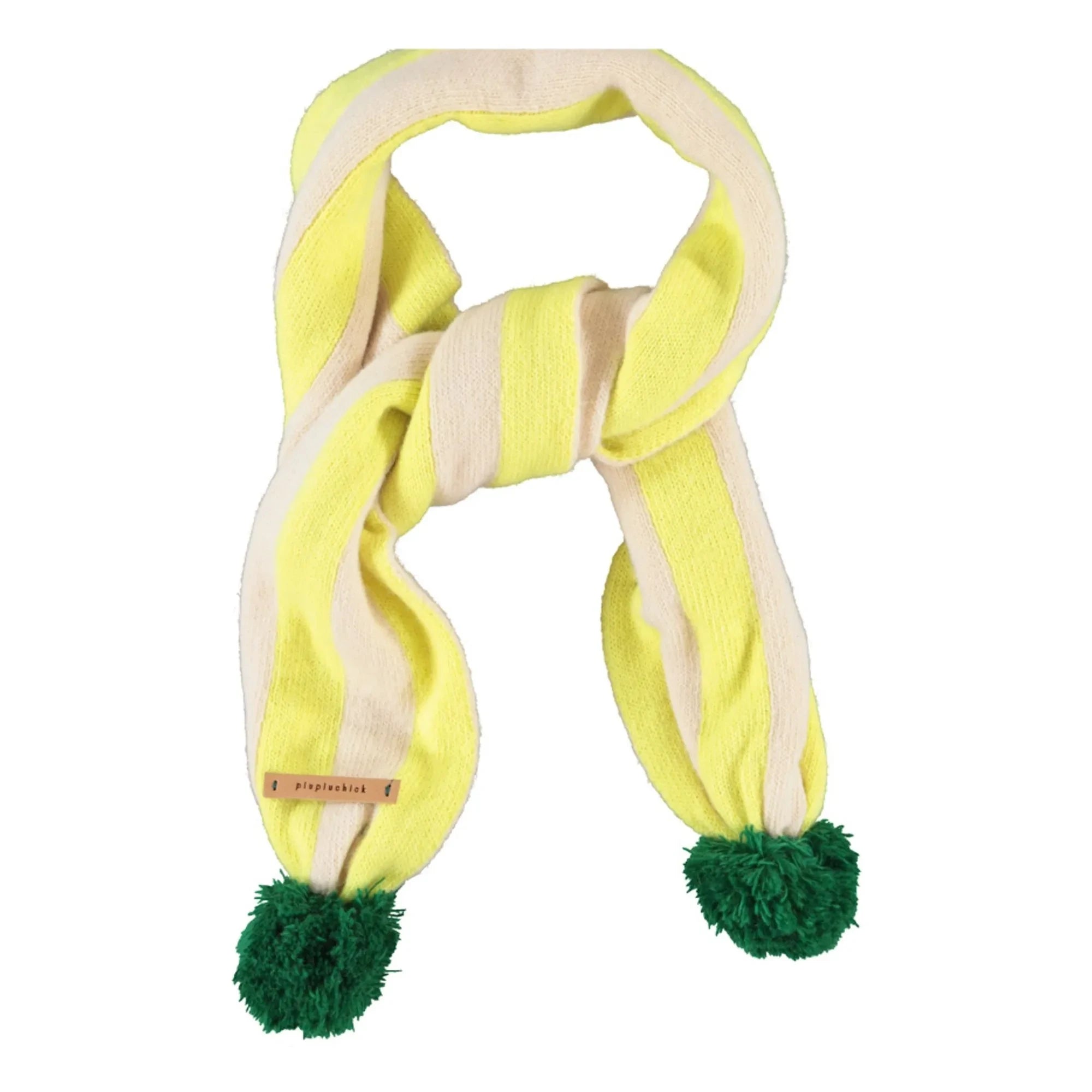 Piupiuchick - Fluorescent Yellow Striped Scarf