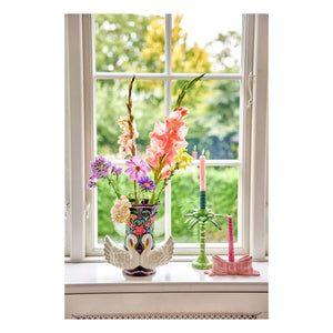 Rice - Ceramic Candle Holder Nœud | Pink