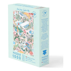 La Petite Épicerie - Palm Springs puzzle by Jacqueline Colley - 1000 pieces