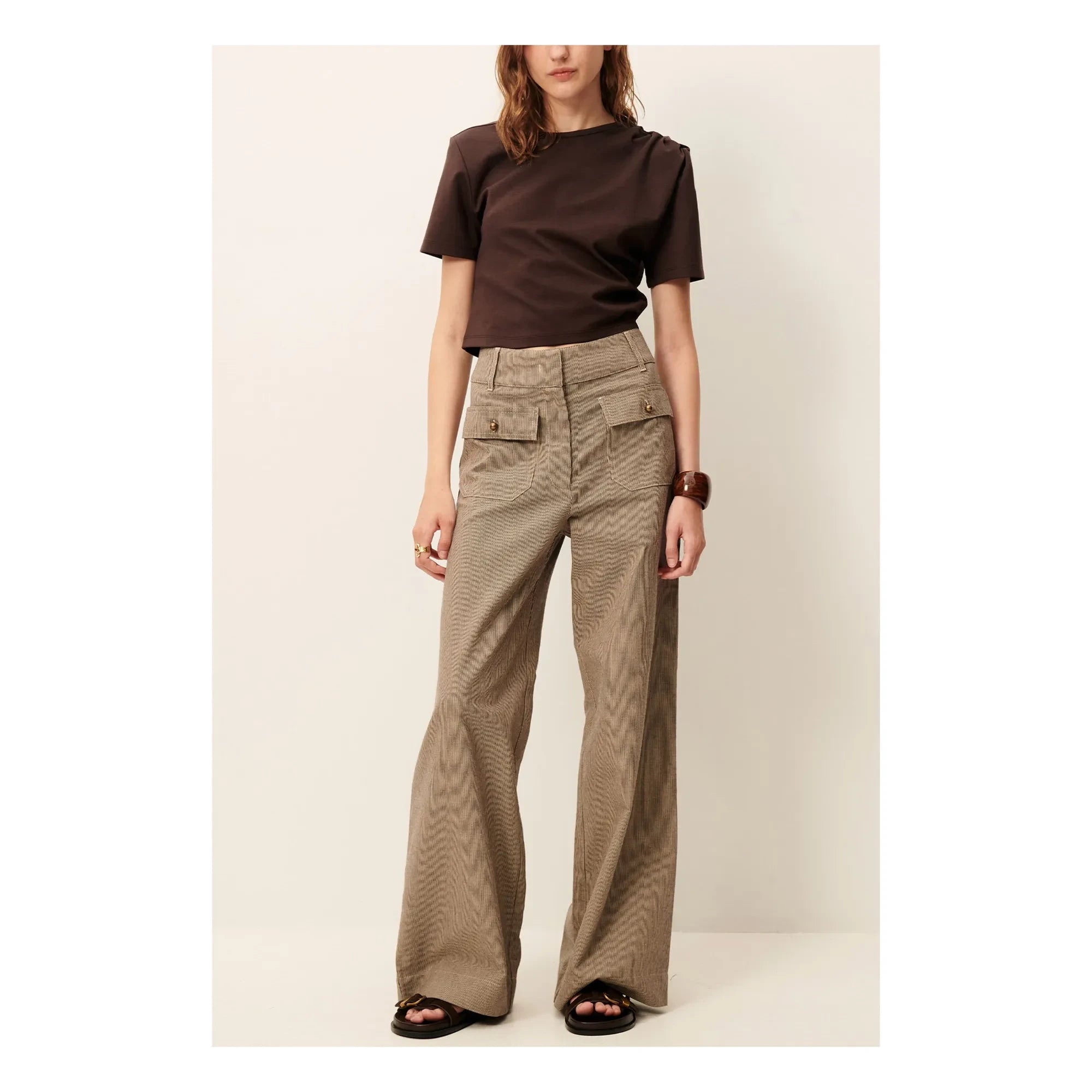 Sessùn - Manhaboo Striped Jeans | Gray