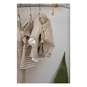 1+ in the Family - Castell Linen Pants | Beige