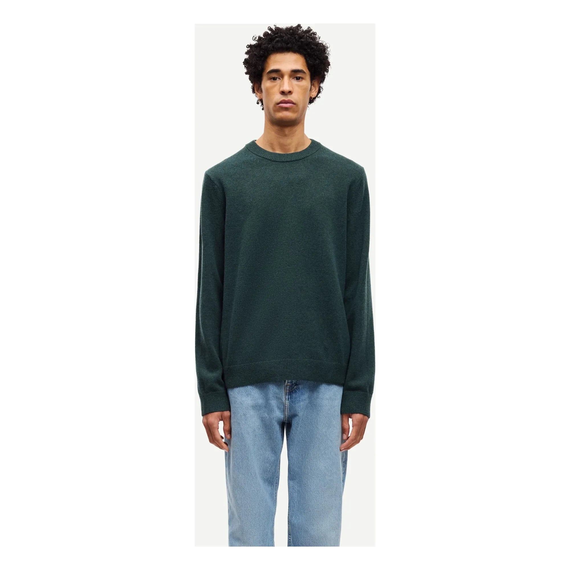 Samsoe Samsoe - Isak Sweater | Forest Green