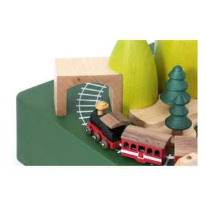 Wooderful life - İlkbahar Tren Ahşap Müzik Kutusu