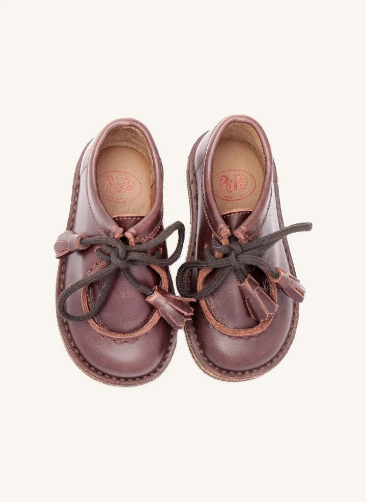 Pèpè - Tassel Loafers | Chocolate
