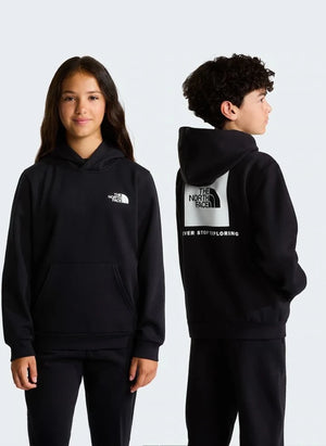 The North Face - Box Hoodie Sweatshirt | Black